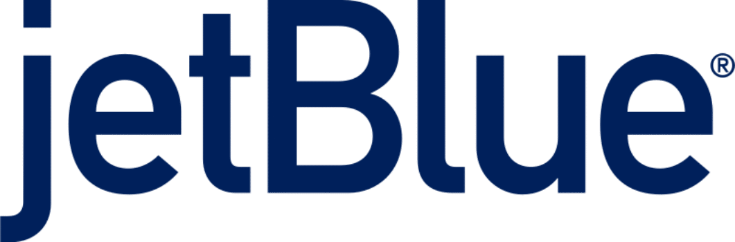 Jet Blue Logo Blue Text