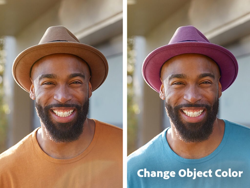 object color change
